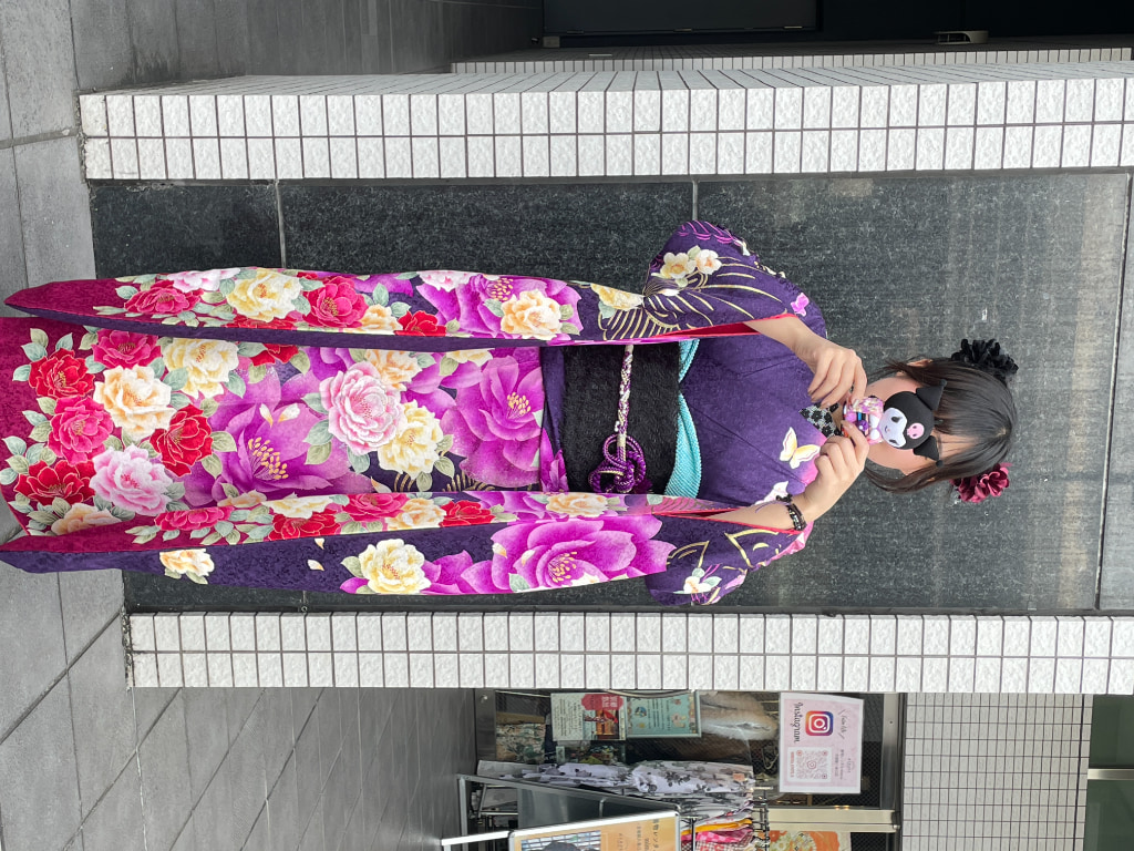 推しと一緒に着物で写真撮影！