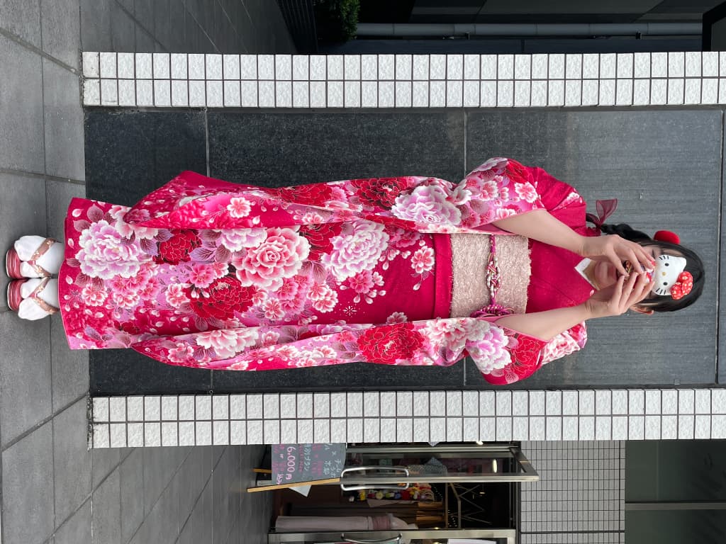 自分の「推し」を着物でアピール！