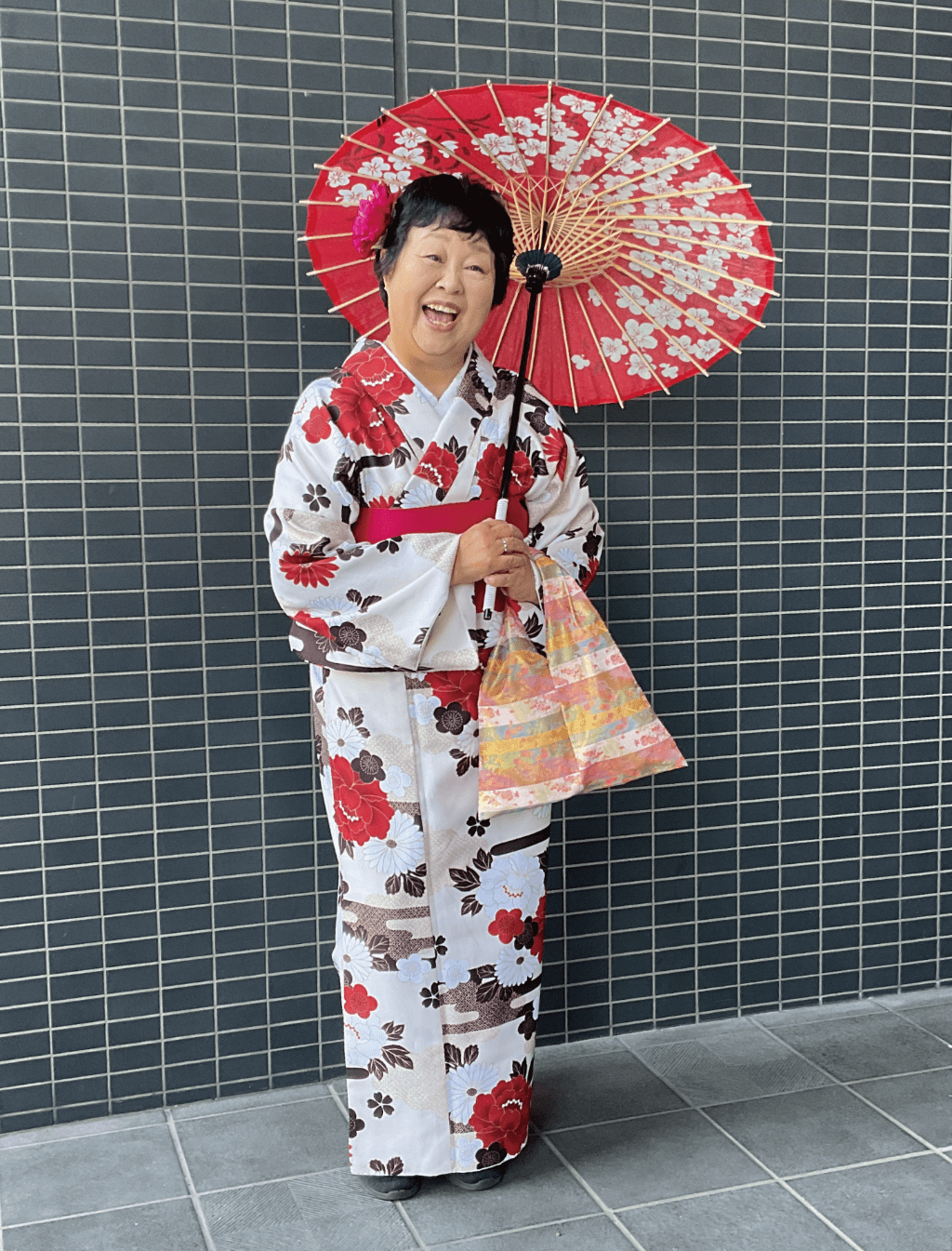 海外からお越しのカップルがレンタル着物雅へ。