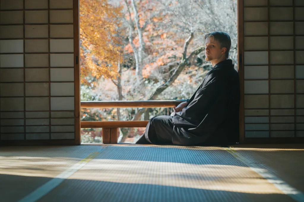 man in kimono