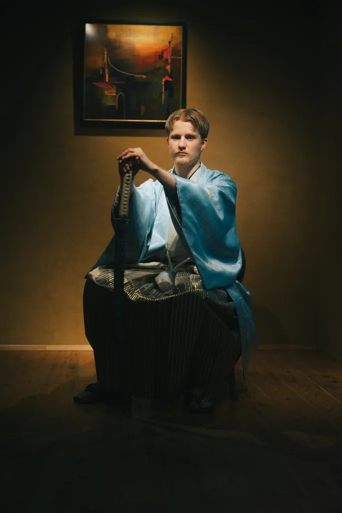 man in kimono